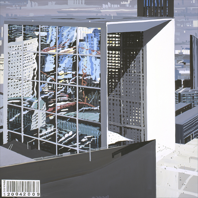 Tableau de Paris la Défense par Michelle Auboiron