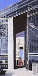Acrylique sur toile de Paris la Défense par Michelle Auboiron
