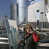 michelle-auboiron-peinture-en-direct-de-paris-la-defense-16 thumbnail