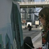 michelle-auboiron-peinture-en-direct-de-paris-la-defense-5 thumbnail