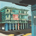 De toutes les couleurs - Toile de la Havane par Michelle AUBOIRON