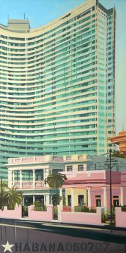 Peinture de la Havane par Michelle Auboiron