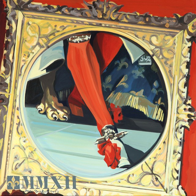 Soldes - Détournement des tableaux officiels du Château de Versailles par Michelle Auboiron