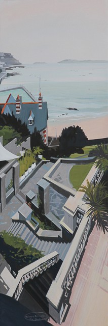 Peinture de Dinard par Michelle AUBOIRON