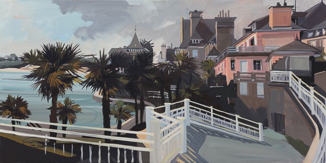 La Roncière - Peinture de Dinard par Michelle AUBOIRON