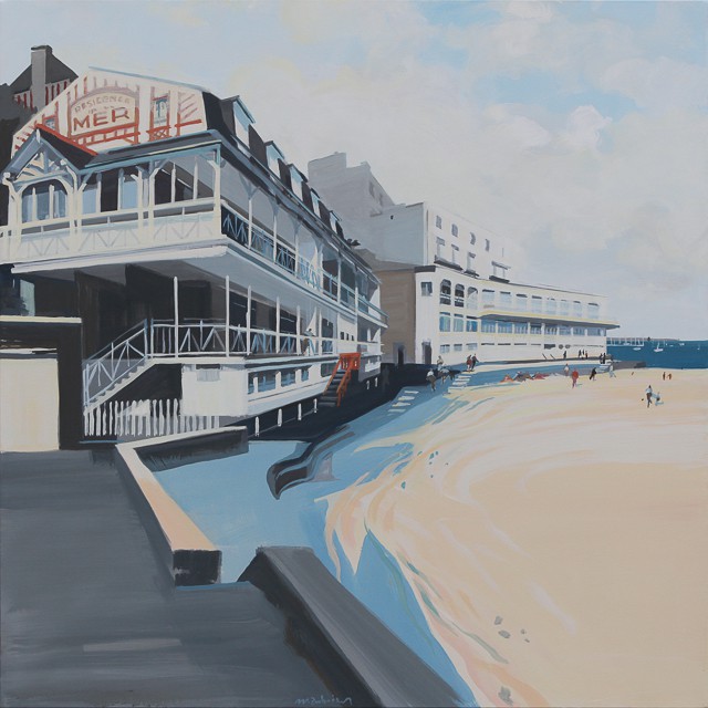 Peinture de Bretagne - Saint Cast - par Michelle AUBOIRON