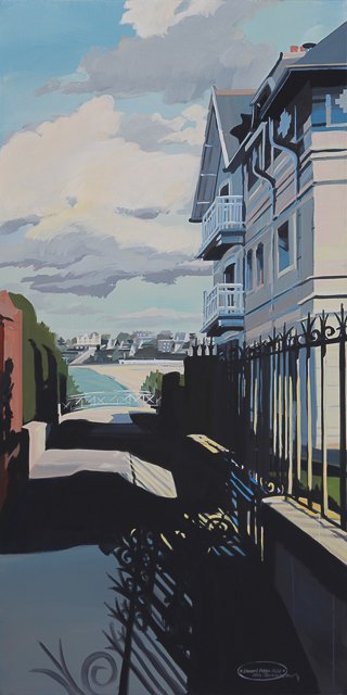 Peinture de Dinard par Michelle Auboiron