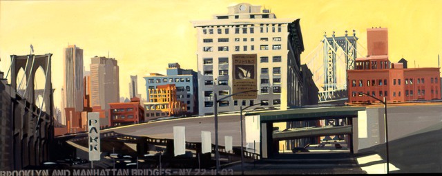 Peinture des ponts américains par Michelle AUBOIRON