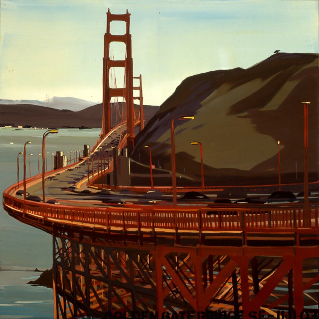 Peinture des ponts américains par Michelle Auboiron