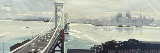 Peinture des ponts américains par Michelle Auboiron