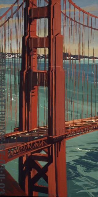 Peinture des ponts américains par Michelle Auboiron