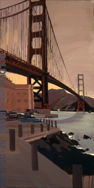 Peinture des ponts américains par Michelle Auboiron