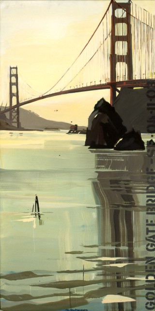 Peinture des ponts américains par Michelle Auboiron