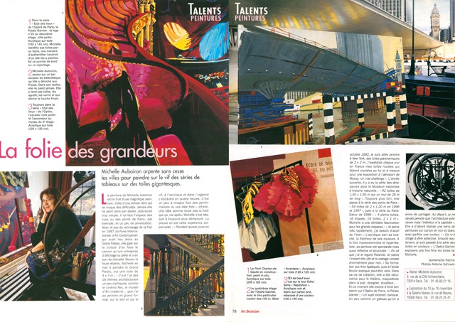 Michelle-Auboiron - Presse - Art et Décoration