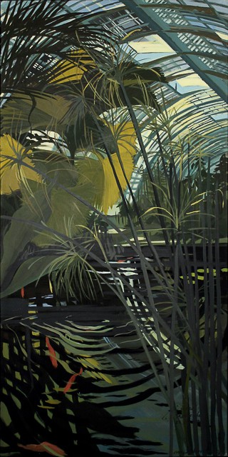 Michelle AUBOIRON - Peinture de Paris - Les Serres d'Auteuil