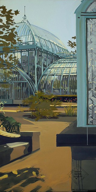 Michelle AUBOIRON - Peinture de Paris - Les Serres d'Auteuil