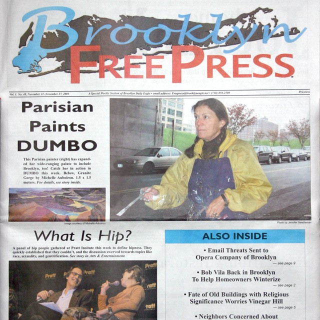 Michelle-Auboiron - Presse - Brooklyn Eagle - USA