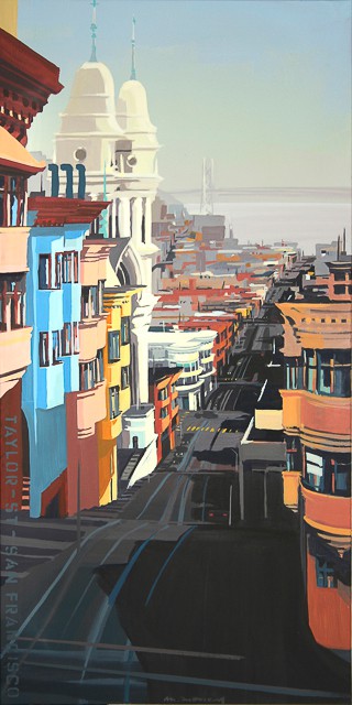 Peinture des ponts américains par Michelle Auboiron