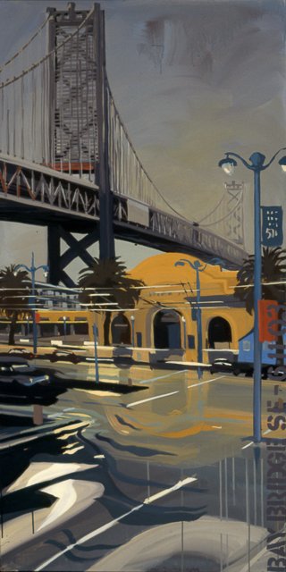 Peinture des ponts américains par Michelle AUBOIRON
