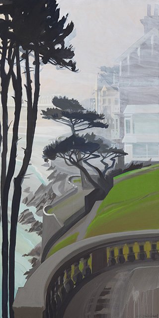 Peinture de Dinard par Michelle Auboiron
