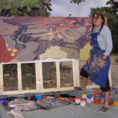 Michelle-Auboiron-Colorado-peintures-Ouest-americain-Utah-Nevada-Arizona-Californie-2001--13 thumbnail