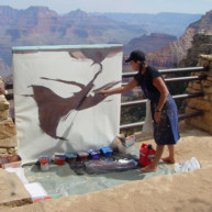 Michelle-Auboiron-Colorado-peintures-Ouest-americain-Utah-Nevada-Arizona-Californie-2001--5 thumbnail