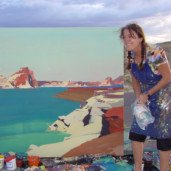 Michelle-Auboiron-Colorado-peintures-Ouest-americain-Utah-Nevada-Arizona-Californie-2001--17 thumbnail