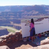 Michelle-Auboiron-Colorado-peintures-Ouest-americain-Utah-Nevada-Arizona-Californie-2001--31 thumbnail