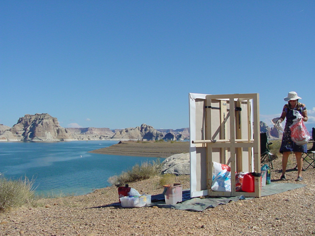 Michelle-Auboiron-Colorado-peintures-Ouest-americain-Utah-Nevada-Arizona-Californie-2001--14