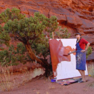 Michelle-Auboiron-Colorado-peintures-Ouest-americain-Utah-Nevada-Arizona-Californie-2001--23 thumbnail