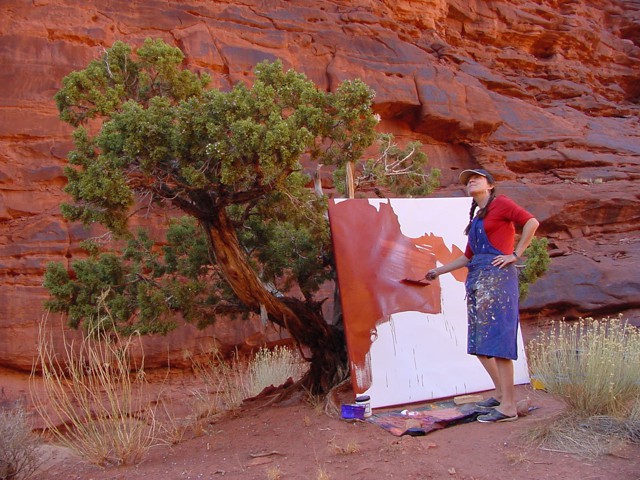 Michelle-Auboiron-Colorado-peintures-Ouest-americain-Utah-Nevada-Arizona-Californie-2001--23