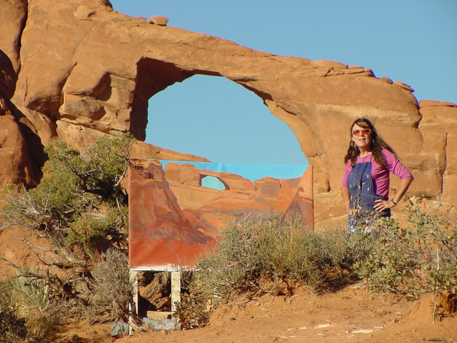 Michelle-Auboiron-Colorado-peintures-Ouest-americain-Utah-Nevada-Arizona-Californie-2001--29