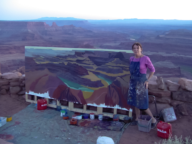 Michelle-Auboiron-Colorado-peintures-Ouest-americain-Utah-Nevada-Arizona-Californie-2001--33
