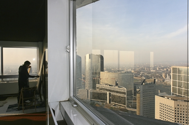 michelle-auboiron-peinture-en-direct-de-paris-la-defense