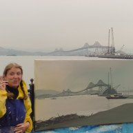 Michelle-Auboiron-Bridges-of-Fame-peinture-live-New-York-San-Francisco-2003--14 thumbnail