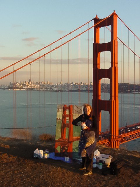 Michelle-Auboiron-Bridges-of-Fame-peinture-live-New-York-San-Francisco-2003--5