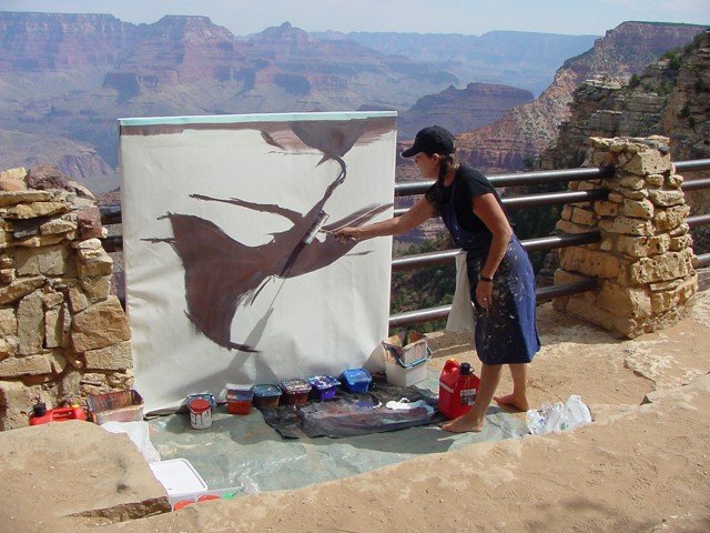 Michelle-Auboiron-Colorado-peintures-Ouest-americain-Utah-Nevada-Arizona-Californie-2001--5