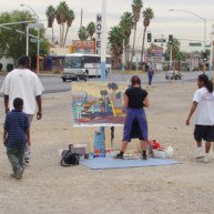 Michelle-Auboiron-Motels-of-the-50-s-peinture-live-a-Las-Vegas-18 thumbnail