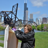 02-Saint-Charles-Air-Line-Bridge-Chicago-painting-Michelle-Auboiron-2 thumbnail