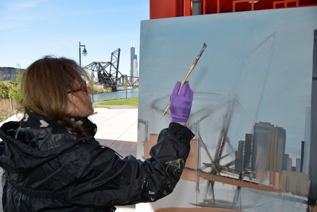 03-Saint-Charles-Air-Line-Bridge-Chicago-painting-Michelle-Auboiron-3