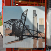 04-Saint-Charles-Air-Line-Bridge-Chicago-painting-Michelle-Auboiron-4 thumbnail