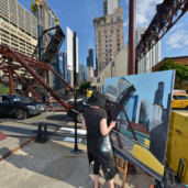 Kinzie-strett-Bridge-Chicago-painting-by-Michelle-Auboiron-11 thumbnail