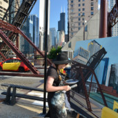 Kinzie-strett-Bridge-Chicago-painting-by-Michelle-Auboiron-8 thumbnail