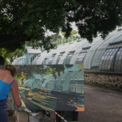Michelle-Auboiron-peinture-live-aux-serres-d-auteuil-Paris-2004--13 thumbnail