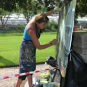 Michelle-Auboiron-peinture-live-aux-serres-d-auteuil-Paris-2004--22 thumbnail