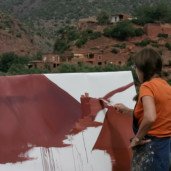 michelle-auboiron-peintre-en-action-sud-marocain- thumbnail