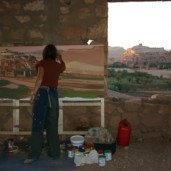 michelle-auboiron-peintre-en-action-sud-marocain--16 thumbnail