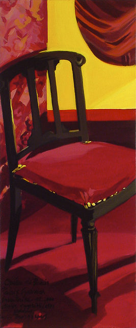 Peinture de l'Opéra Garnier par Michelle Auboiron