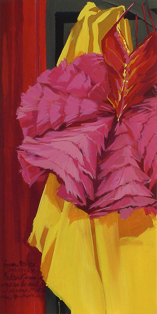 Peinture de l'Opéra Garnier par Michelle Auboiron