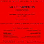 Carton-Invitation-expo-OPERA-Peintures-de-Michelle-AUBOIRON-Galerie de Nesle-Paris-2000-verso thumbnail